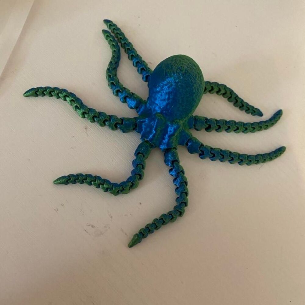 Octopus 3D Printed Toy